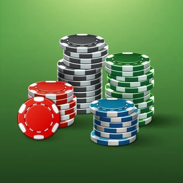 Elegantes Casino-Ambiente mit goldenen Akzenten